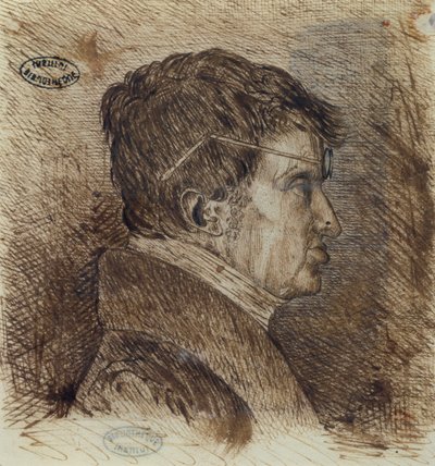 Self Portrait by Andre Marie Ampere