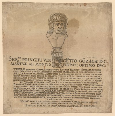 The Triumph of Julius Caesar: Frontispiece by Andrea Andreani