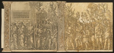 The Triumph of Julius Caesar (detail) by Andrea Andreani