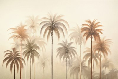 Serene Palm Grove by Andrea Haase