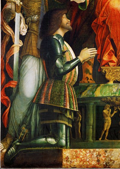 Donor Gianfrancesco Gonzaga by Andrea Mantegna