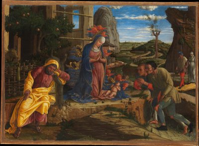 The Adoration of the Shepherds by Andrea Mantegna