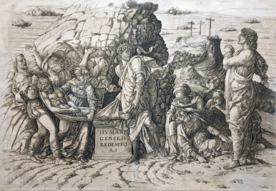 The Entombment by Andrea Mantegna