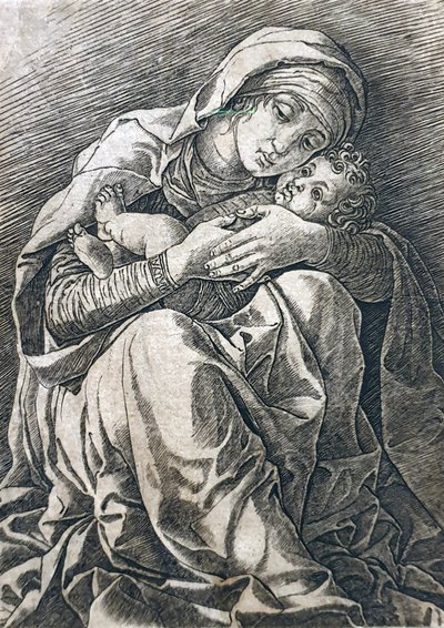 The Virgin and Child by Andrea Mantegna