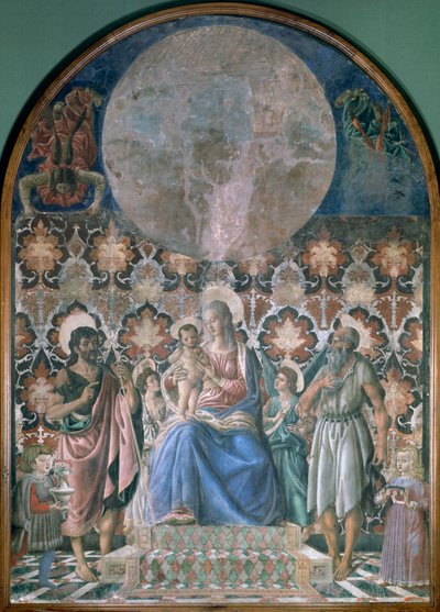 Madonna and Child with Angels by Andrea del Castagno