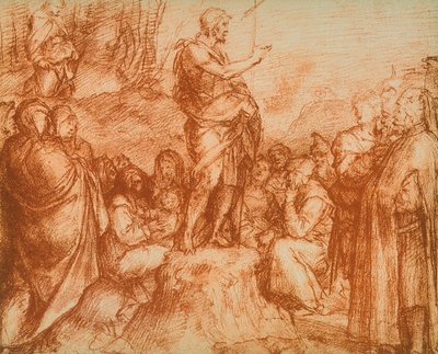 St. John the Baptist Preaching to the Multitudes by Andrea del Sarto