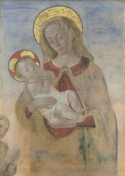 Madonna with Child and Praying by Andrea del Verrocchio