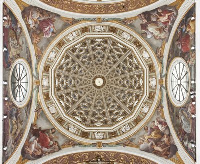 Dome with frescoes by Andrea the Elder Appiani