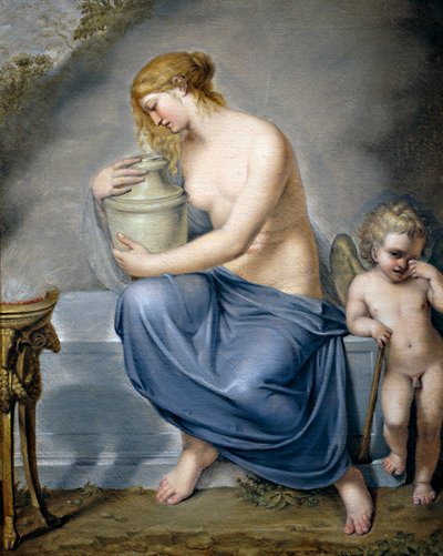 Venus and Hymen Weeping, circa 1790 by Andrea the Elder Appiani