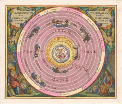 Celestial Map Illustrating Ptolemy