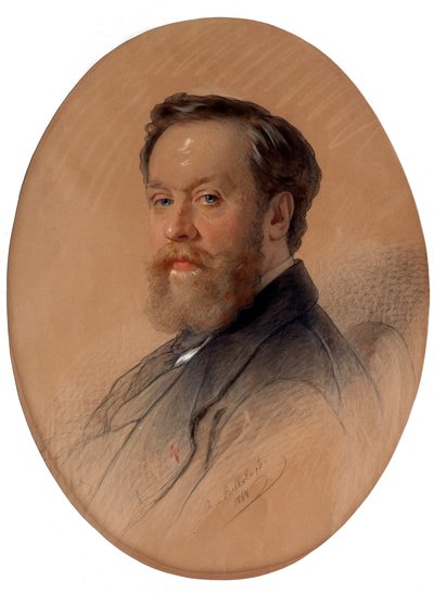 Portrait of the Marshal of the Nobility V.Y. Tulinov by Andrei Belloli
