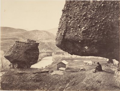 Hanging Rock, Foot of Echo Canyon by Andrew Joseph Russell