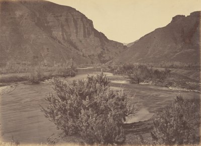 Wilhelmina Pass, from the East, 1869 by Andrew Joseph Russell