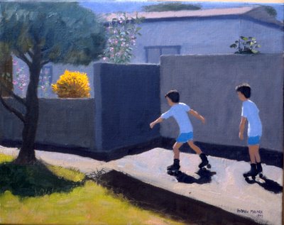 Rollerskaters by Andrew Macara