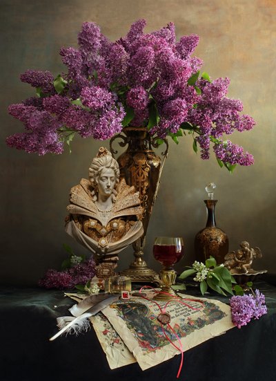 Baroque Lilac and Bust by Andrey Morozov
