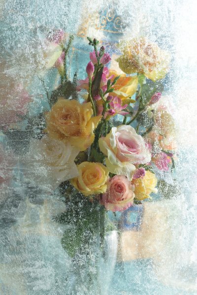 Frosted Rose Bouquet by Andrey Morozov