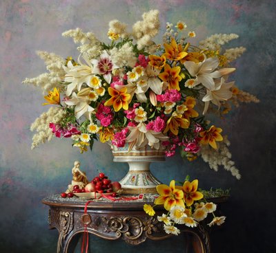 Opulent Floral Arrangement by Andrey Morozov