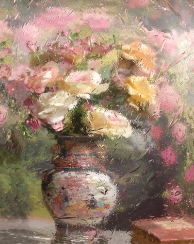 Rainy Day Flowers by Andrey Morozov