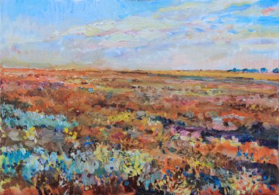Colorful Field Horizon by Andrii Kutsachenko