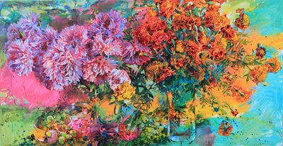 Vibrant Floral Bouquets by Andrii Kutsachenko