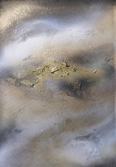 Cosmic Gold Flow by Anete Purina-Purite