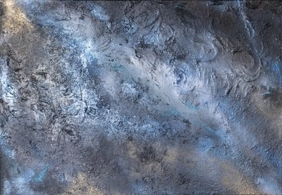 Dark Abstract Metallic Texture by Anete Purina-Purite