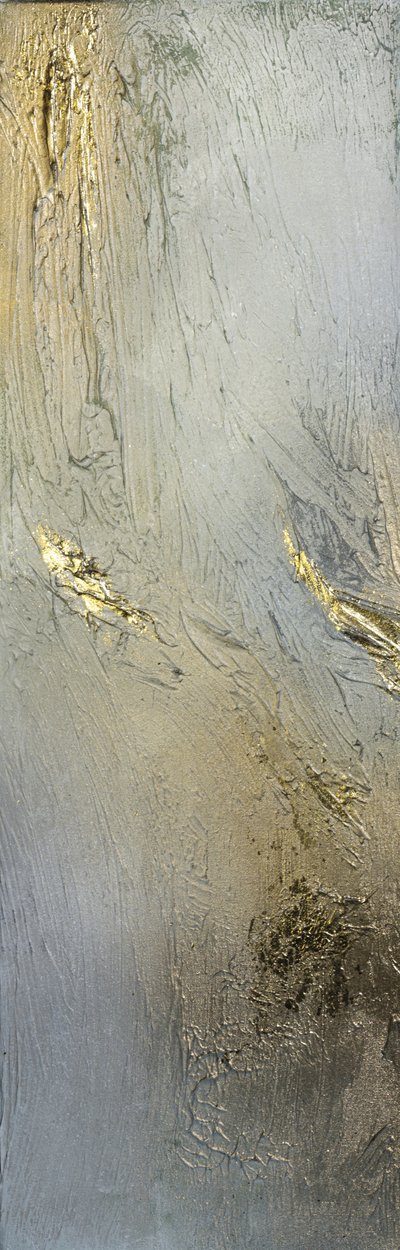 Shimmering Gold Silver by Anete Purina-Purite
