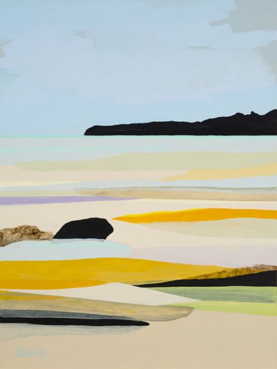 Abstract Ocean Horizon by Angela Seear