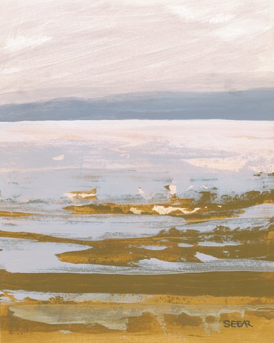 Serene Abstract Landscape by Angela Seear