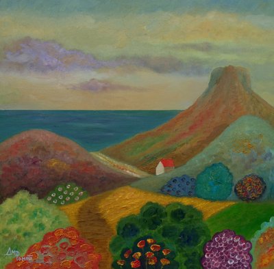 Colorful Coastal Hills by Angeles M. Pomata