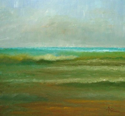 Rolling Green Ocean by Angeles M. Pomata
