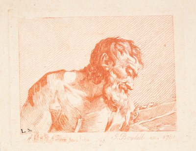 The Old Man Reading by Angelica Kauffmann