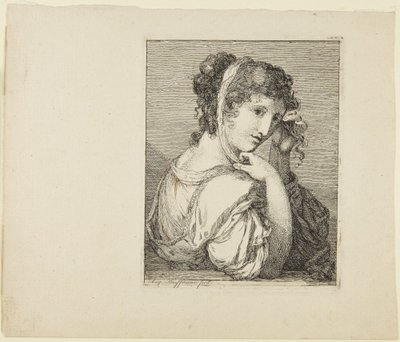 Portrait of Girl by Angelica Kauffmann