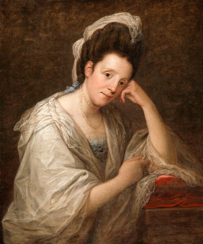 Portrait of Mrs Helen (Dorothea Daniel) (d. 1806) by Angelica Kauffmann