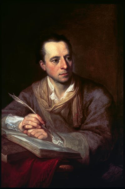 Johann Joachim Winckelmann by Angelika Kauffmann