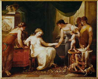 The Seller of Loves by Angelika Kauffmann