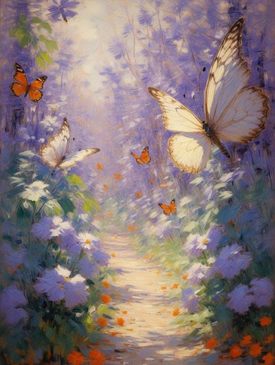 Florals 105, c.2024 by Angelita Hawke