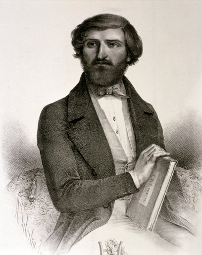 Portrait of Giuseppe Fortunino Francesco Verdi by Angelo Balestra