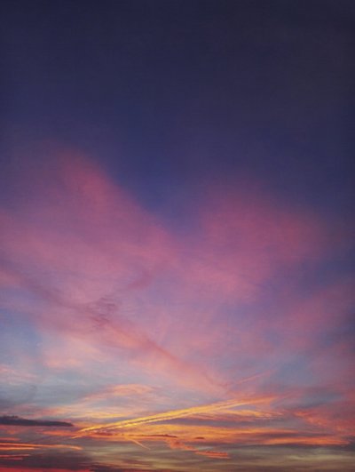 Vibrant Sunset Sky by Angelo Cerantola