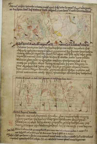 Abraham and Lot by Anglo Saxon