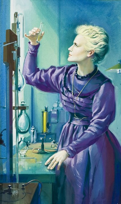 Madame Curie (1867-1934) by Angus McBride