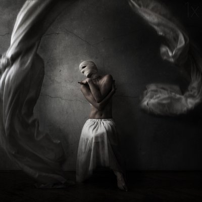 Dramatic Wrapped Figure by Anja Matko