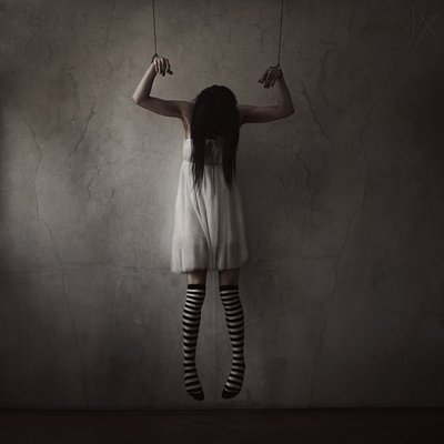 Haunting Puppet Girl by Anja Matko