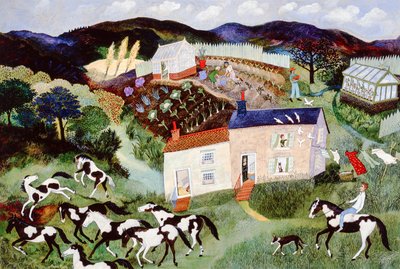 Potato Picking, 2001 by Anna Pugh
