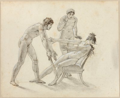 Hermione Rejecting Orestes by Anne-Louis Girodet de Roucy-Trioson