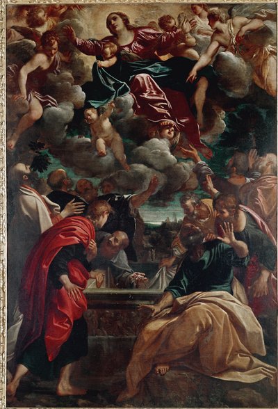 Assumption of the Virgin by Annibale Carracci
