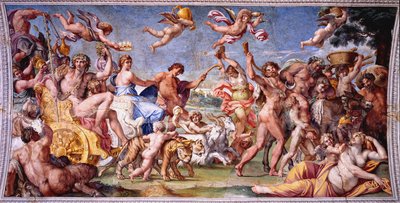 Triumph of Bacchus and Ariadne by Annibale Carracci