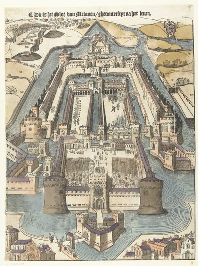 Castello Sforza (This is the Castle of Milan) by Anonymous