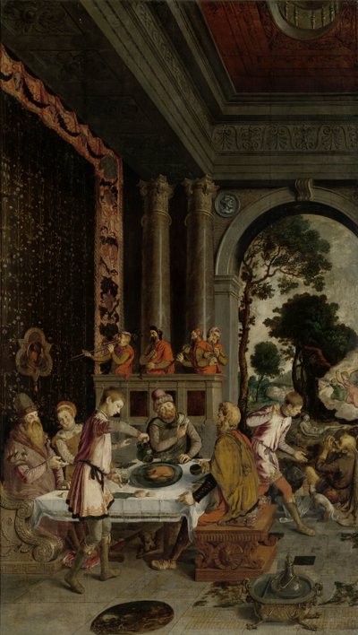 Parable of the Rich Man and Poor Lazarus by Anonymous