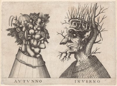 Personifications of the Four Seasons by Anonymous